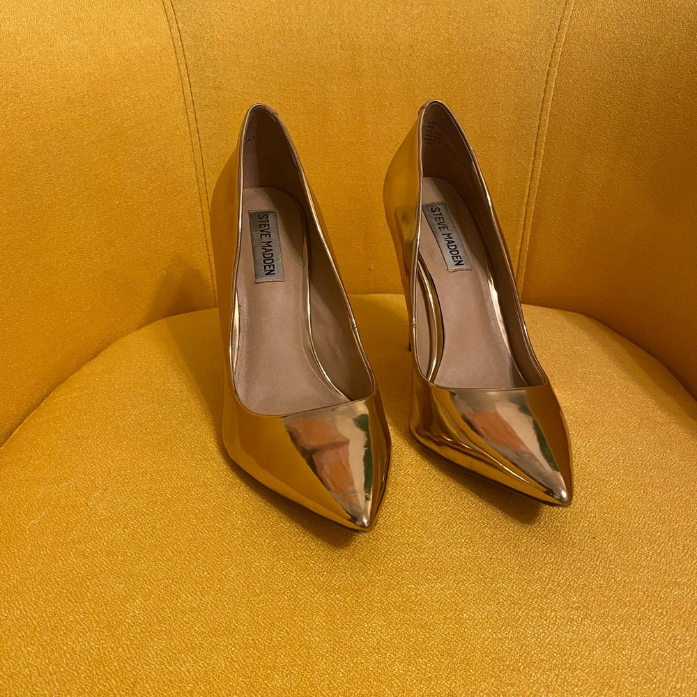 Steve Madden Gold Women's Heels